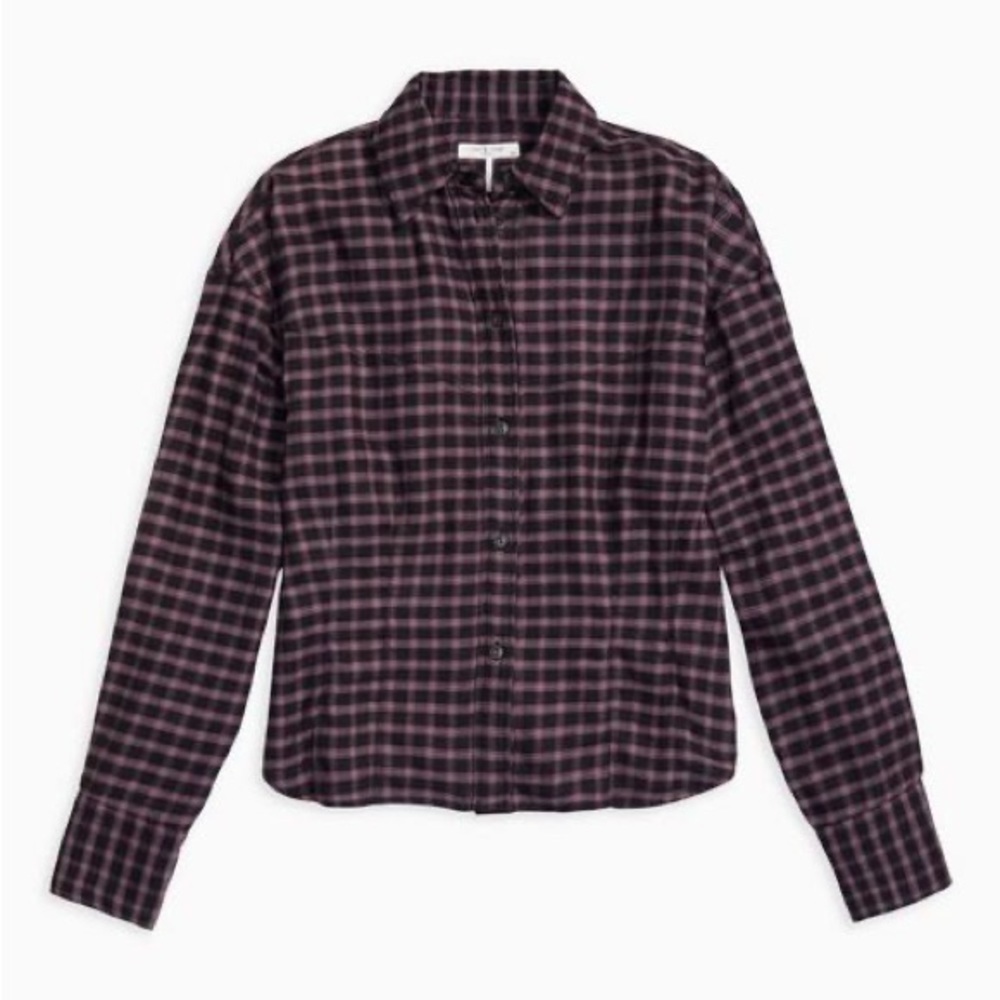 Rag & Bone Iris Cotton Blend Top (22)